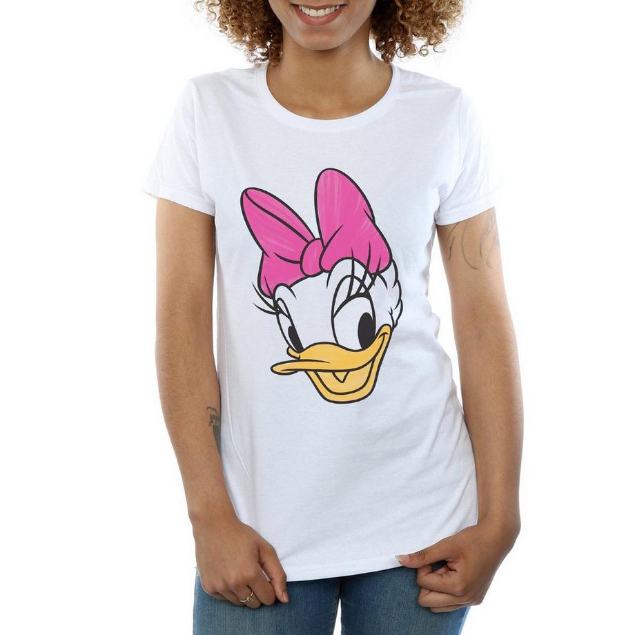 Disney Daisy Duck Visage Imprimé Graphique T-Shirt  