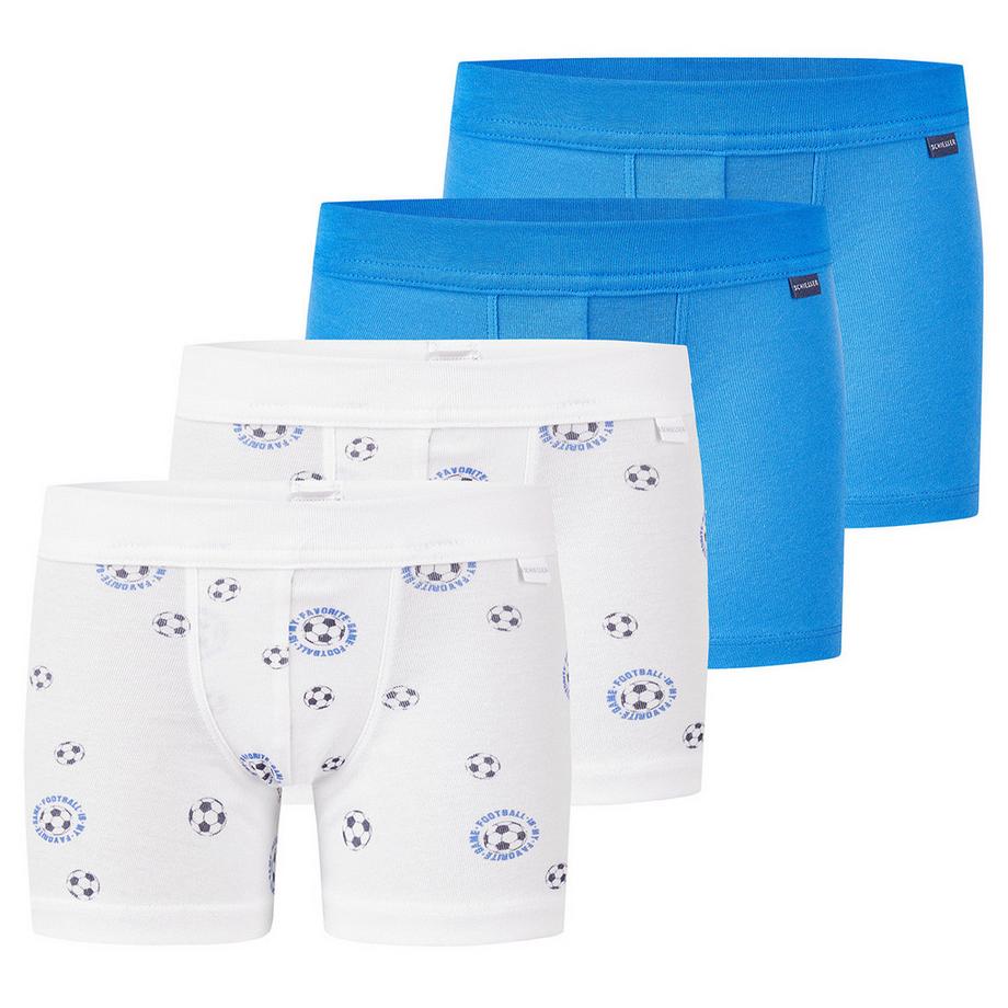 4er Pack Kids Boys Feinripp Organic Cotton - Retro-Short / Pant