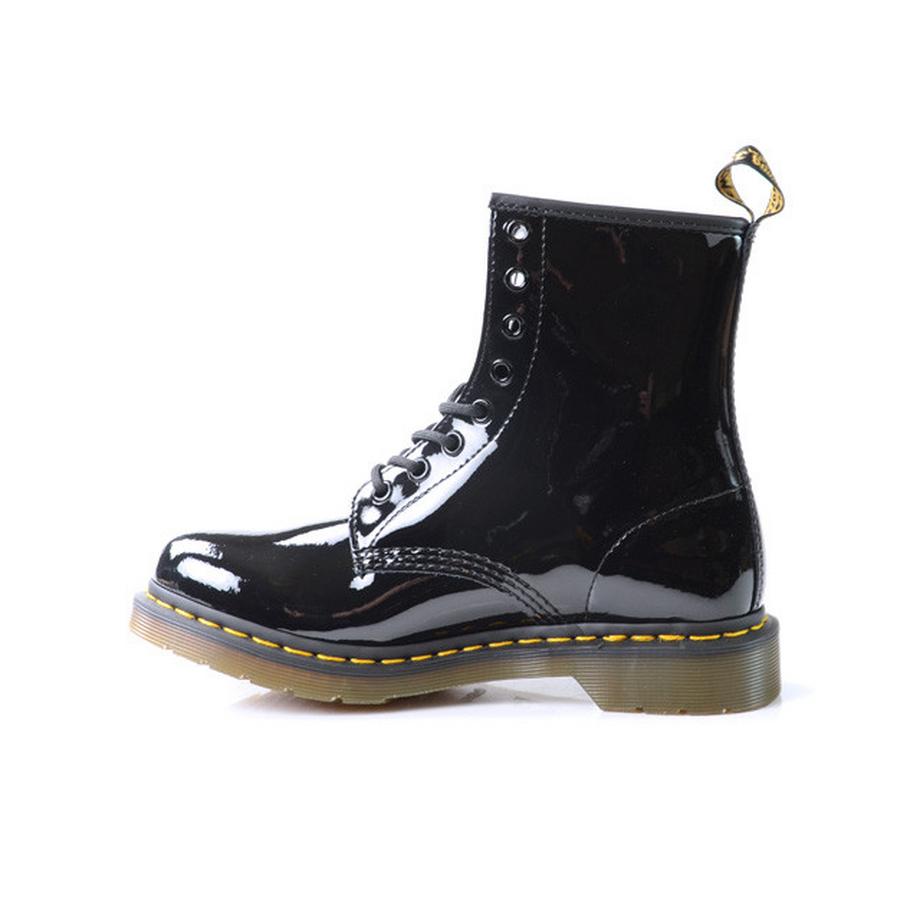 Dr.Martens 1460 8 Eye Patent Lamper Stivali  