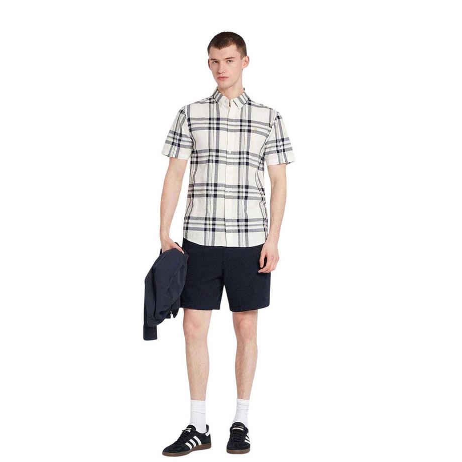 FARAH  Camicia Controllo In Grassetto Cotone 