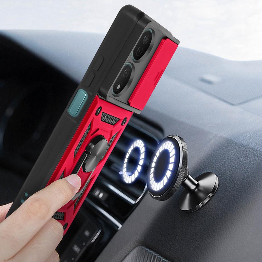 Avizar  Cover antishock Honor 90 Smart rossa 