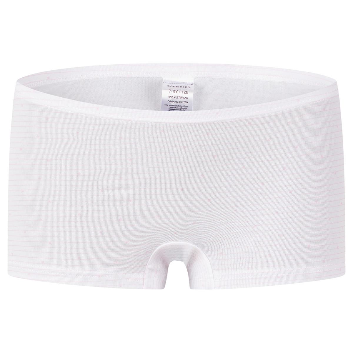 Schiesser  6er Pack Kids Girls 95/5 Organic Cotton - Shorts 