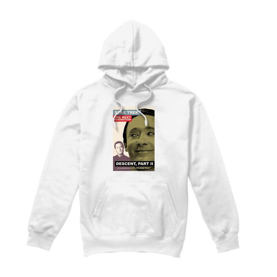 Star Trek The Next Generation Stagione 7 Episodio 1 Felpa con cappuccio  