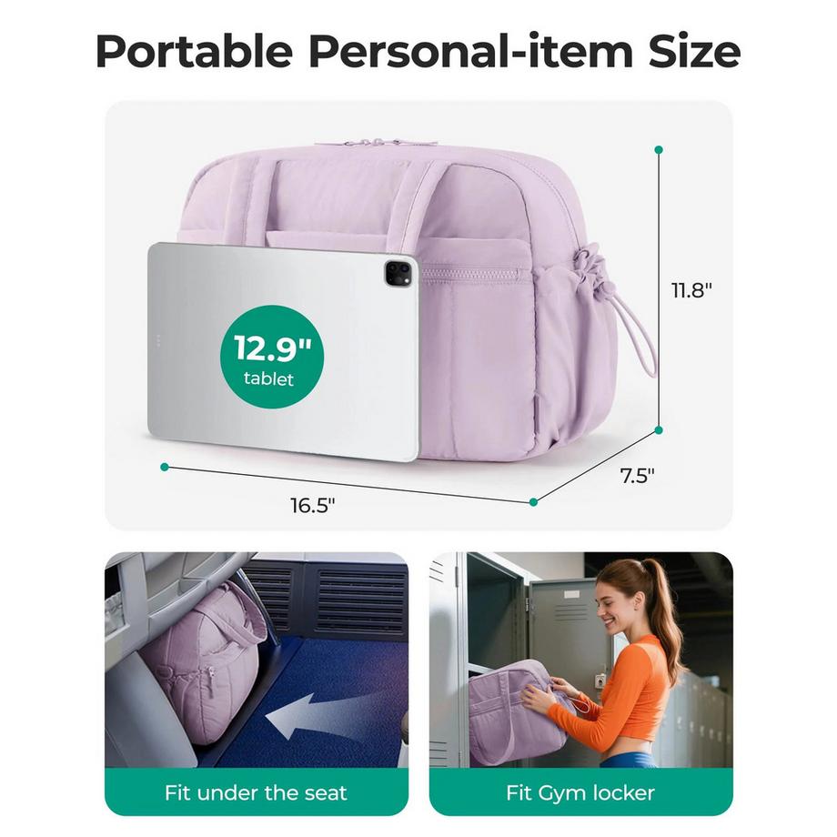 Only-bags.store Borsa da Viaggio Idrorepellente per Bagaglio a Mano  