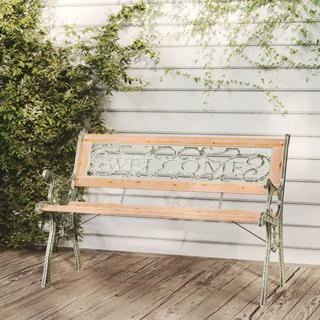 VidaXL Banc de jardin bois  