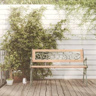 VidaXL Banc de jardin bois  