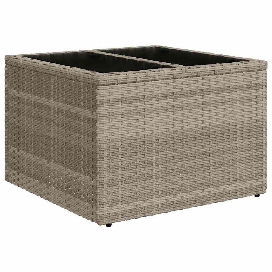 VidaXL Mobilier de jardin poly rattan  