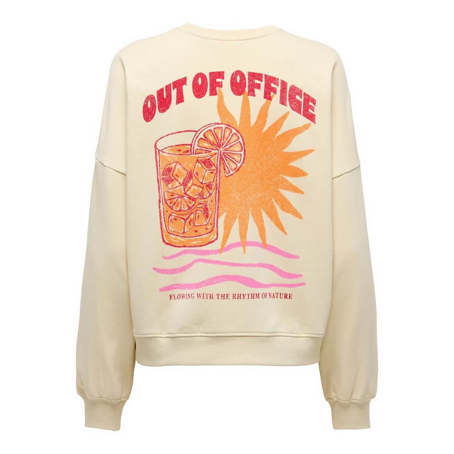 ONLY Rundhals Logo Sweatshirt  