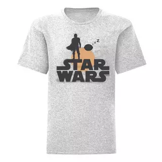 STAR WARS  Star Wars Tshirt MANDO Gris