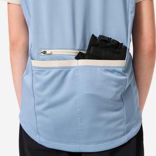 BTWIN  Maillot vélo manches courtes enfant 