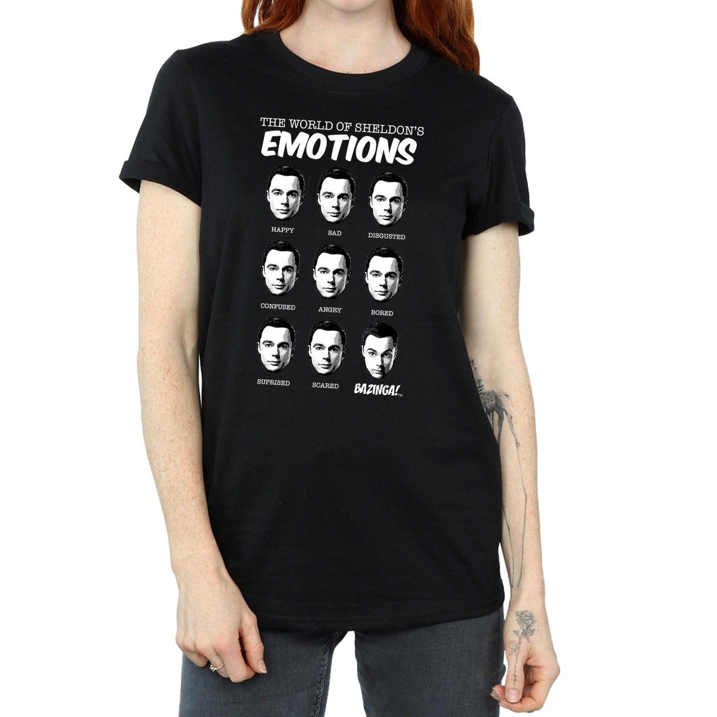 The Big Bang Theory T-shirt Emotions  