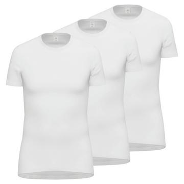 T-Shirt  3er Pack Bequem sitzend-Feinripp T-Shirt 3P