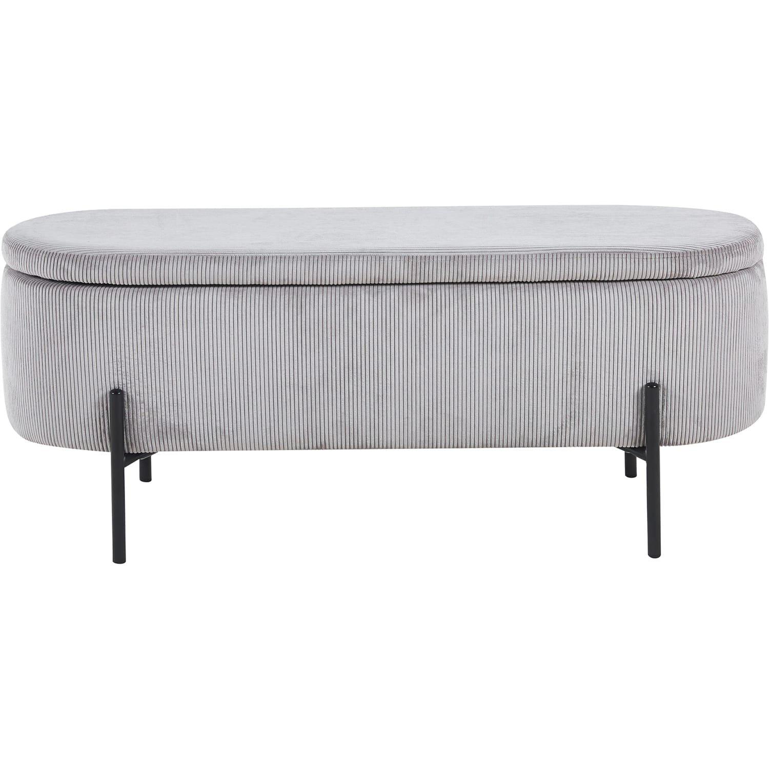 mutoni Tabouret Blestix gris clair  