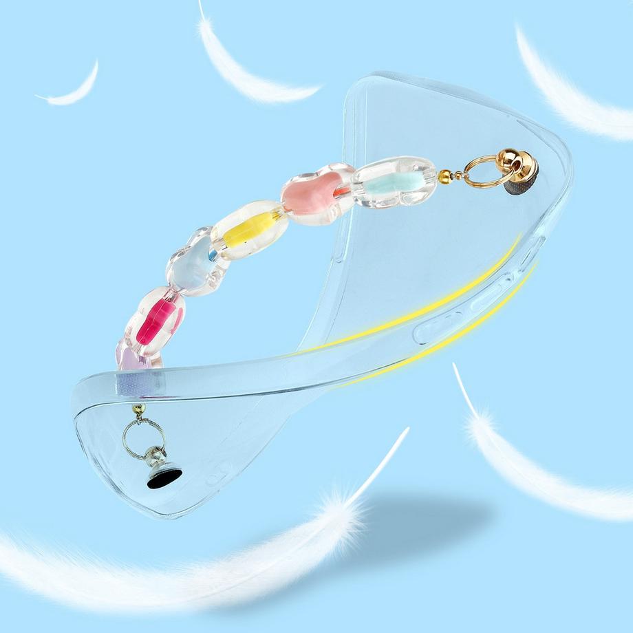 Cadorabo  Hülle für Apple iPhone 13 mit Handgelenk Kette 