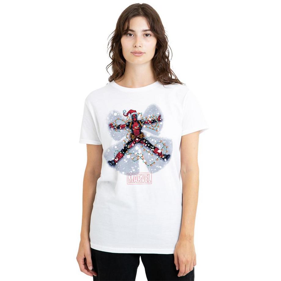 Deadpool  T-ShirtNoël Motiftyle Anges De Neige 
