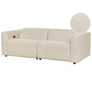 Beliani 2 Sitzer Sofa aus Cord Modern ULVEN  