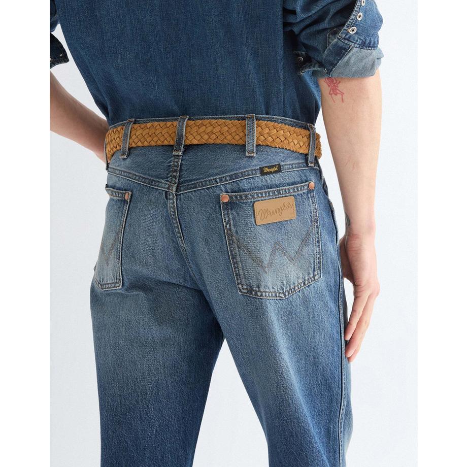 Wrangler Cintura Intrecciata in Camoscio  