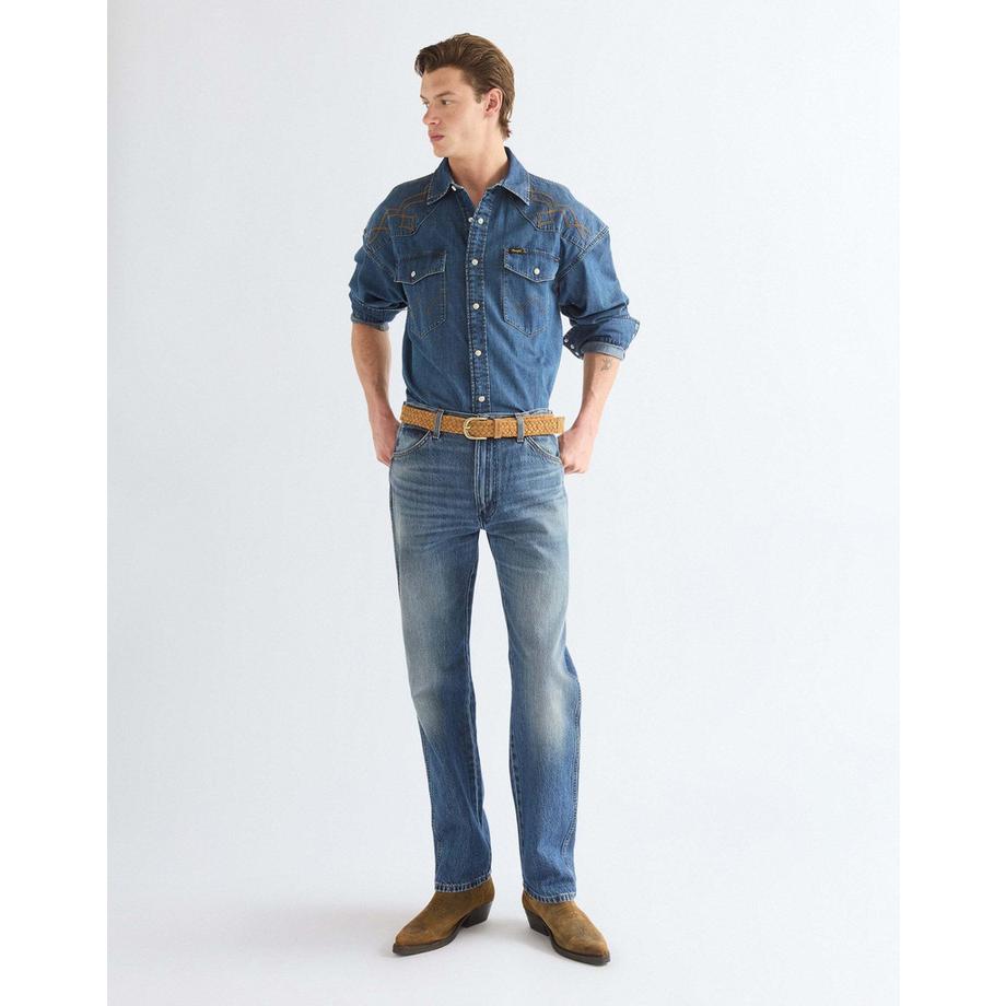 Wrangler Cintura Intrecciata in Camoscio  