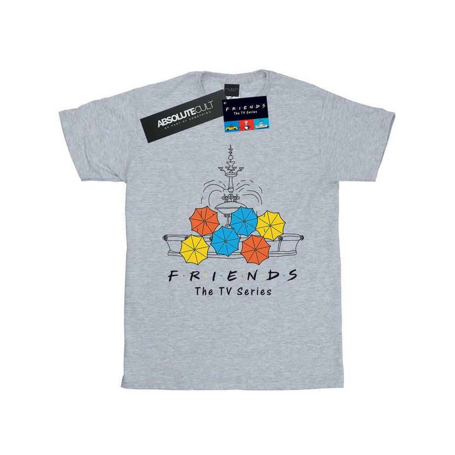 Friends Fountain Umbrellas T-Shirt  