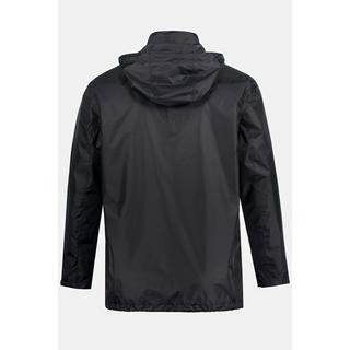 JP1880 Regenjacke wasserdicht Kapuze Zipper leichtes Mesh Futter  