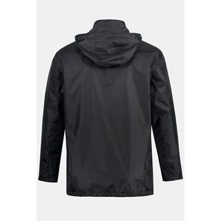 JP1880  Regenjacke, wasserdicht, Kapuze, Zipper, leichtes Mesh Futter 