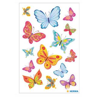 HERMA  HERMA Butterfly Time with Fine Glitter adesivo per bambino 