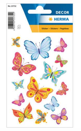 HERMA  HERMA Butterfly Time with Fine Glitter adesivo per bambino 