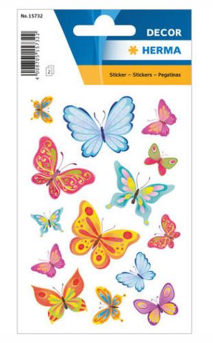 HERMA  HERMA Butterfly Time with Fine Glitter adhésif pour enfant 