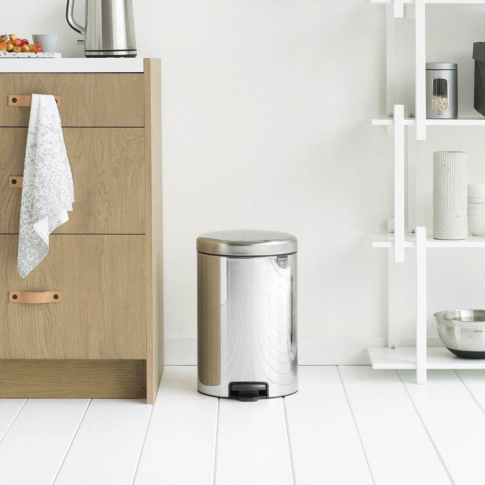 brabantia TRETEIMER BRILLIANT STEEL NEW ICON 20LITER 11 39 87  