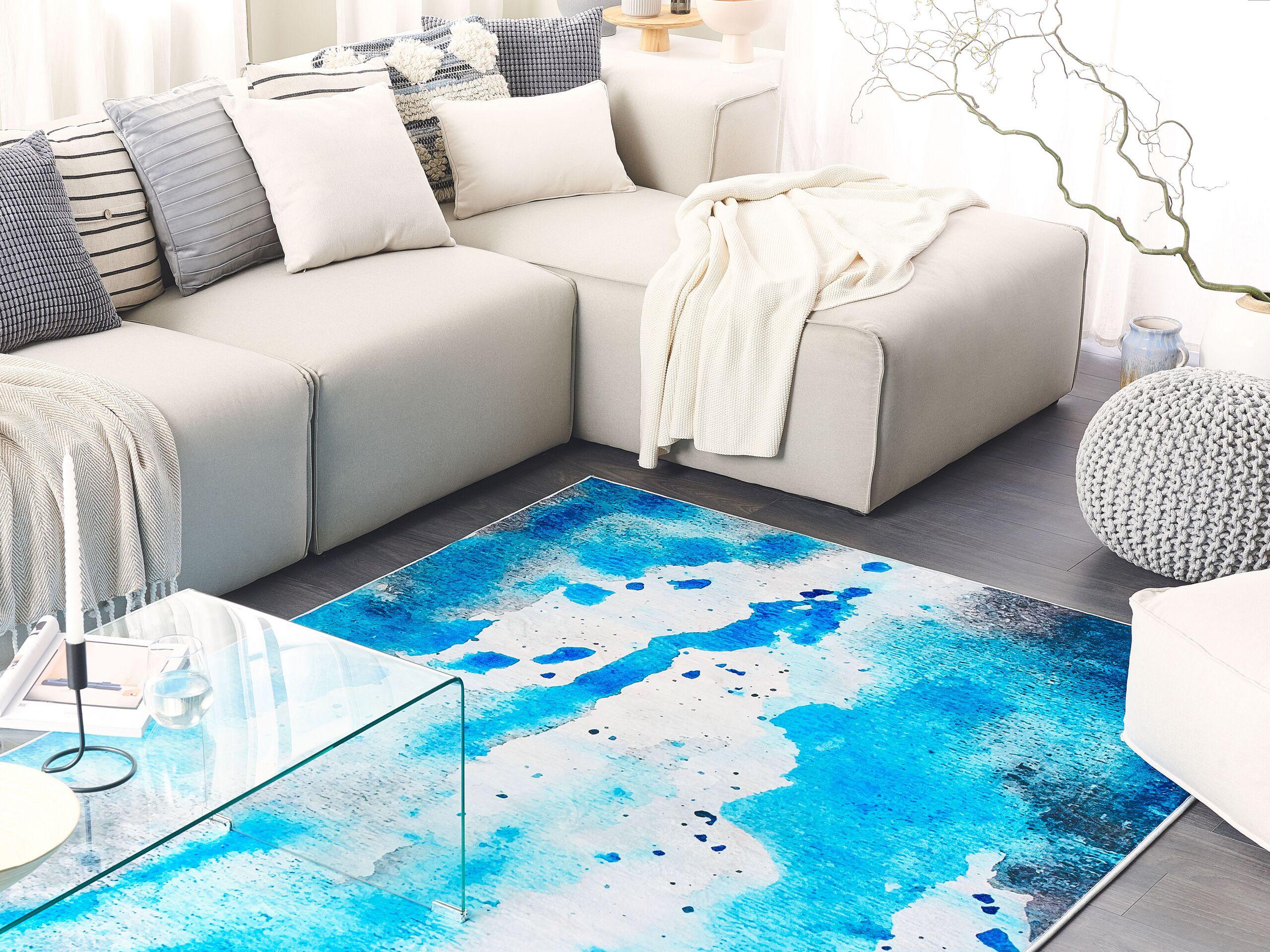 Beliani Tapis en Polyester Moderne BOZAT  