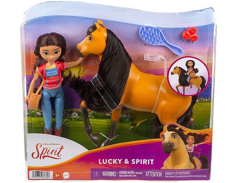 Mattel  Spirit Lucky & Pferd Spirit 
