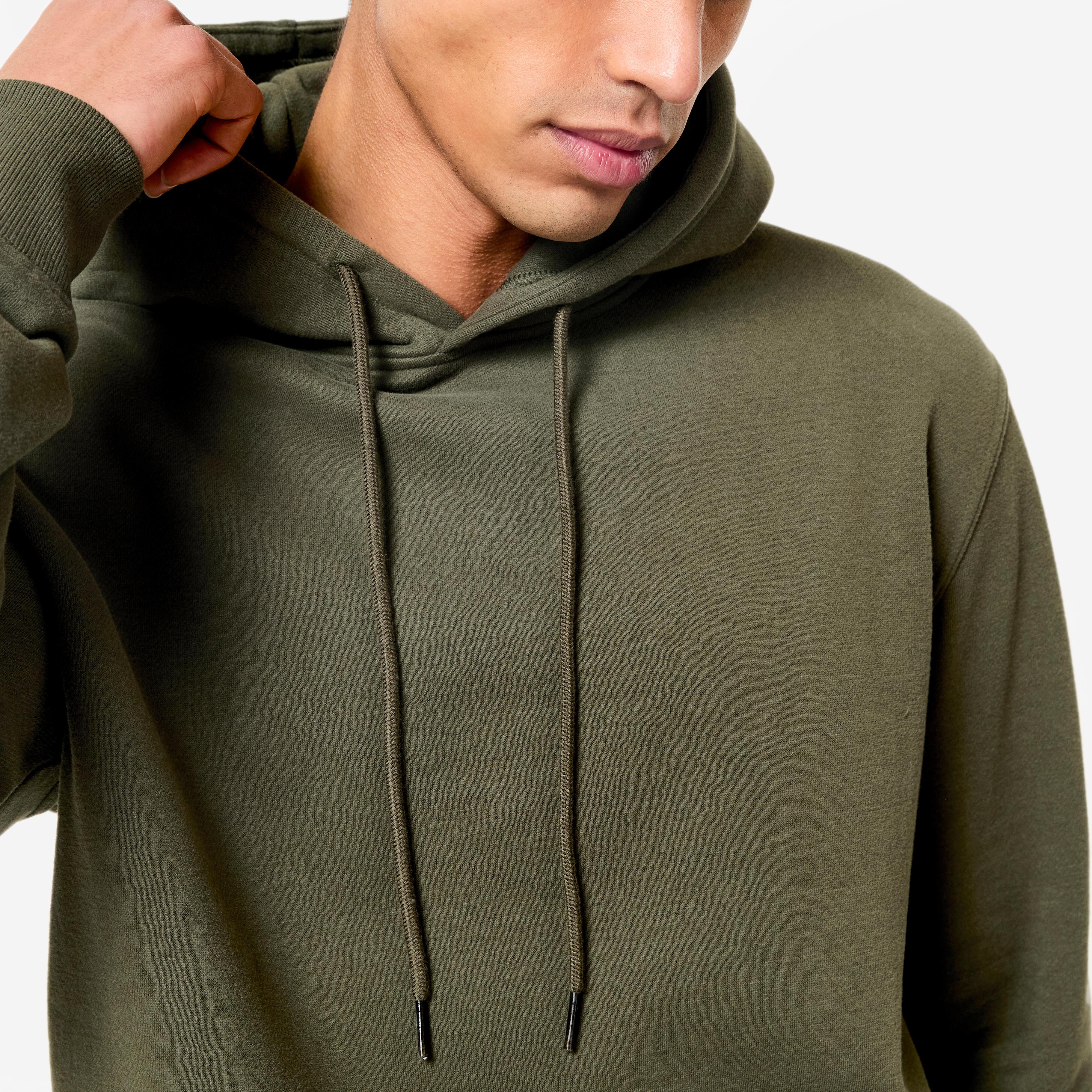 DOMYOS Warmer Kapuzenpullover  