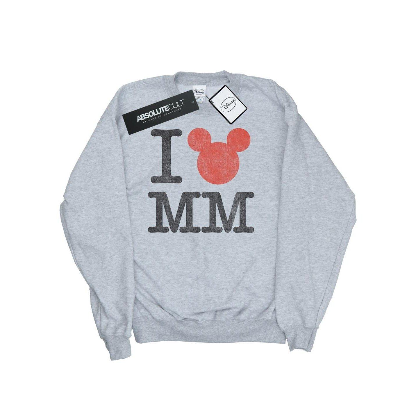 Disney  I Love Mickey Sweatshirt 