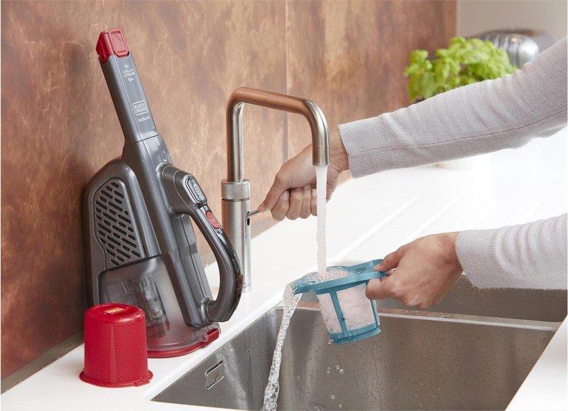 BLACK+DECKER BLACK+DECKER Akku-Handsauger Dustbuster Lithium Schwarz  