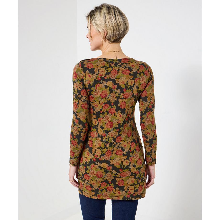 Joe Browns Tunique en Jersey Imprimé Floral Automnal  