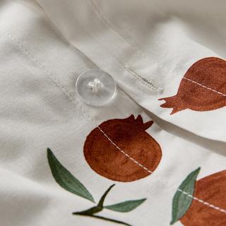 La Redoute Intérieurs Completo Lenzuola Stampa Melograno  