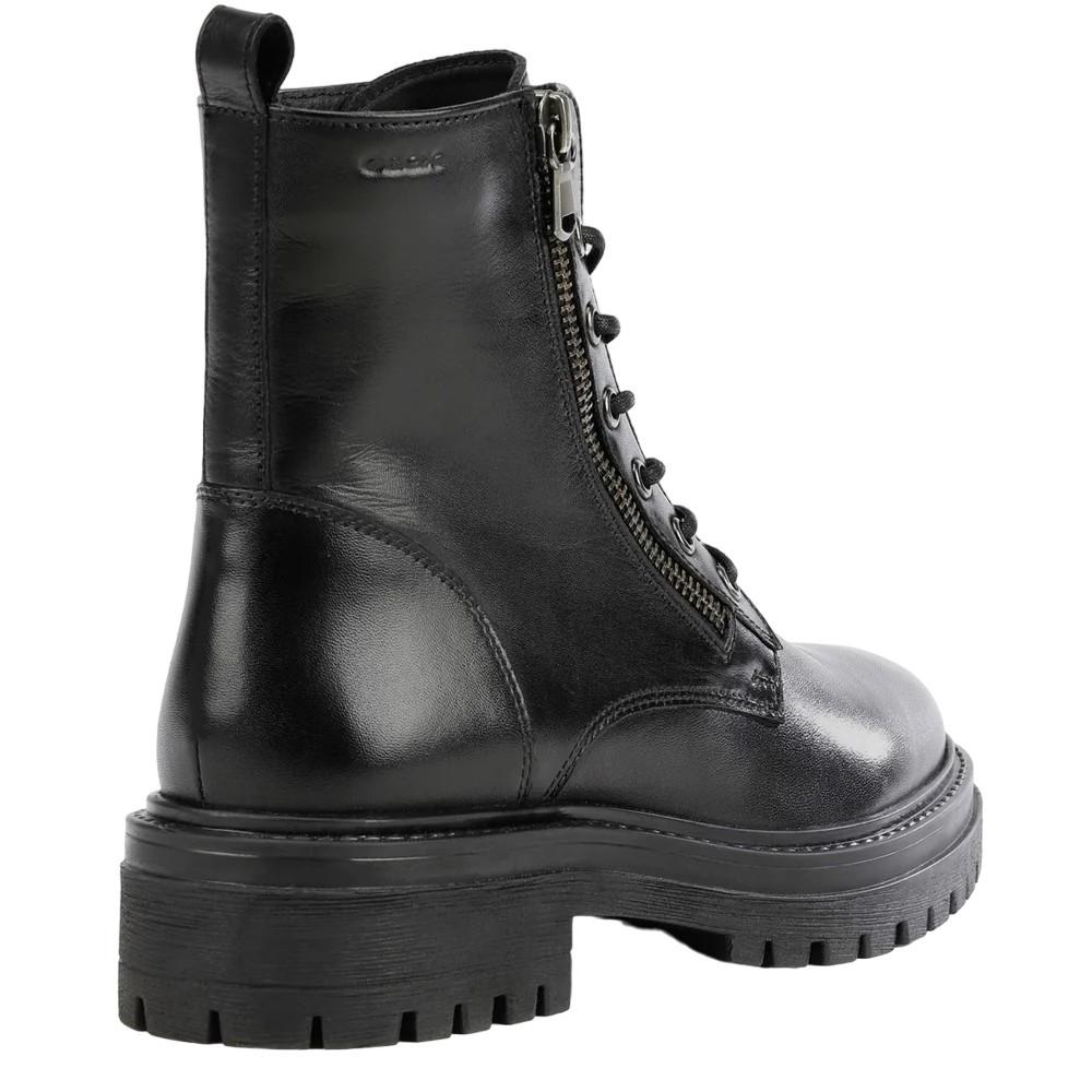 GEOX  Stiefeletten D Iridea F, Leder 