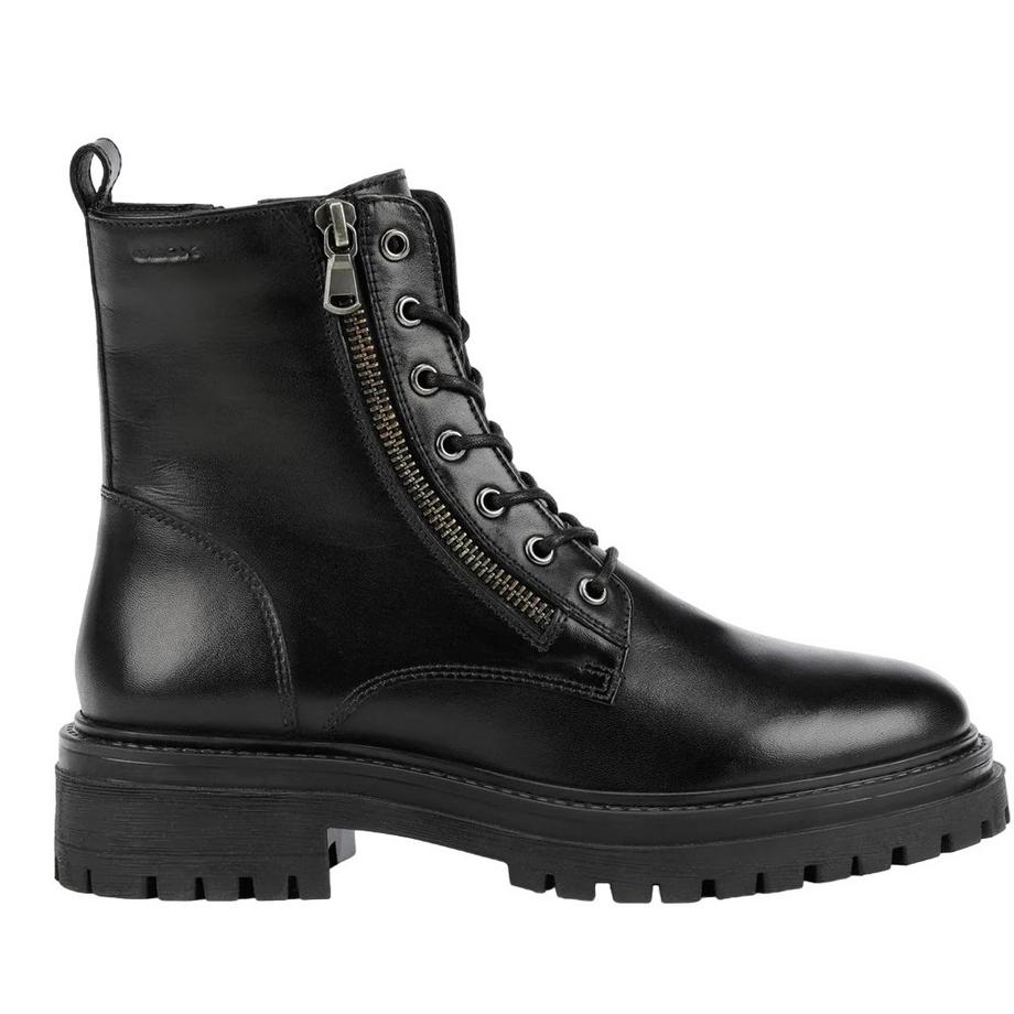 GEOX  Stiefeletten D Iridea F, Leder 