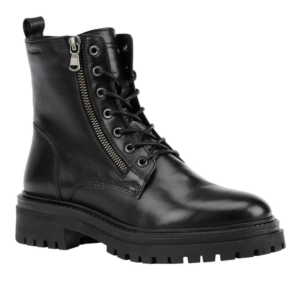 Stiefeletten D Iridea F, Leder