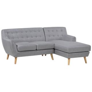 Beliani Ecksofa aus Polyester Retro MOTALA  