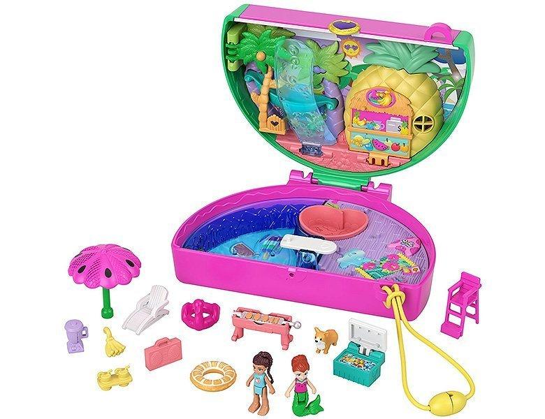 Polly Pocket Lama-Musikparty Schatulle : : Jouets