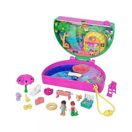 polly pocket  Pocket World Wassermelonen Schatulle 