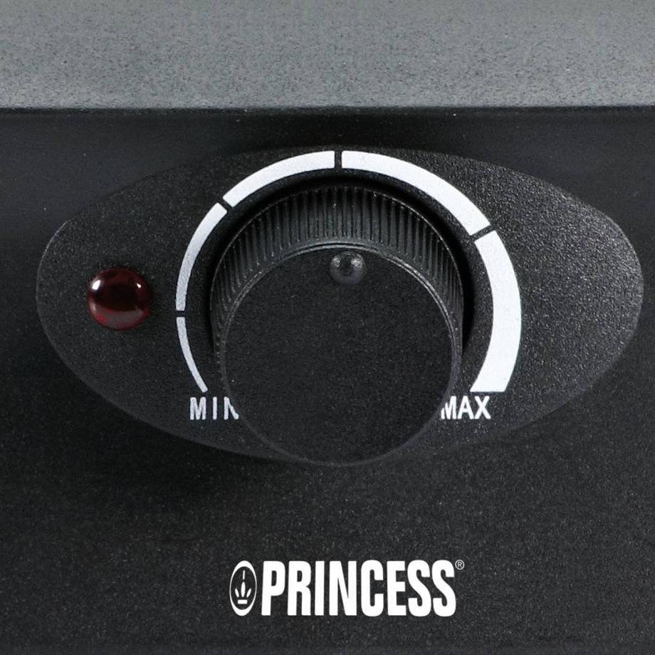 Princess 162830 Raclette 8 Pfännchen Schwarz  