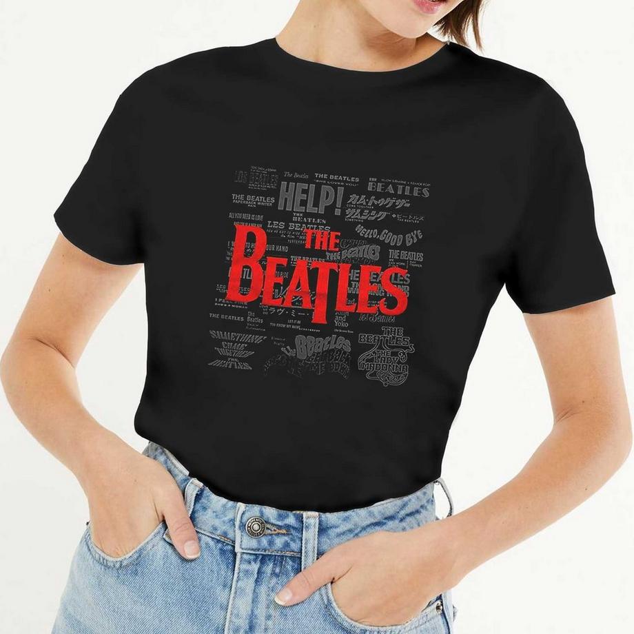 The Beatles Logo T-Shirt  