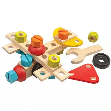 PlanToys Holzspielzeug Baukasten