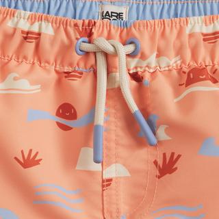 La Redoute Collections  Short de bain imprimé vagues et soleils 