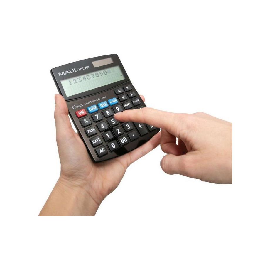 Maul Calculatrice de table  MTL 700 12 chiffres  