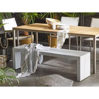 Beliani Panchina da giardino en Cemento fibrorinforzato Industriale TARANTO  