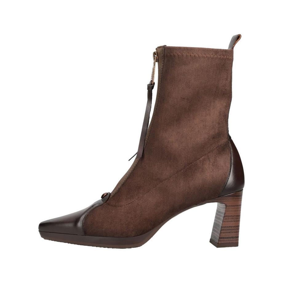 Hispanitas Stiefelette mit Blockabsatz und Vorderreissverschluss  