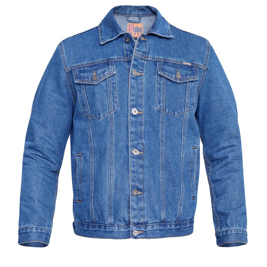 Duke Kingsize Giacca di Jeans Stile Western Trucker  